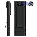 M@Q 小型カメラ 隠しカメラ スパイカメラ 赤外線 暗視 クリップ マルチレコーダー 防犯カメラ 赤外線カメラ ロータリー レンズ マイクロSDカード 128GB 対応 ウエアラブル 証拠 調査 記録 監視 ビデオ カメラ MQ012