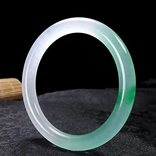 Bracelet en jade naturel avec boîte de rangement pour éviter les rayures