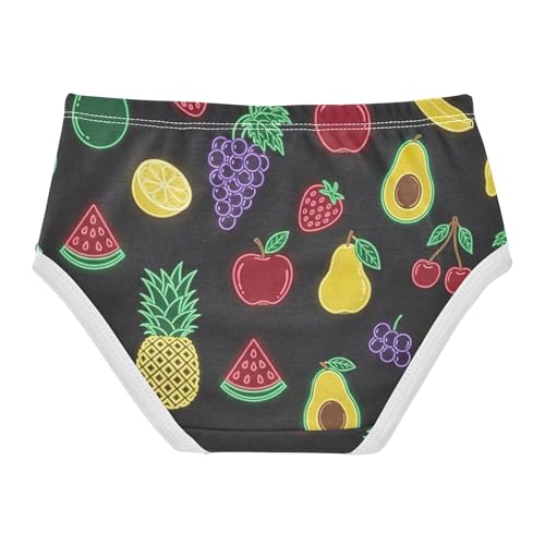 Fruits Watermelon Apples Grapes Girl Panties Cute Toddler Girls Underwear Cotton Aesthetic Kids Undies Briefs 2t2