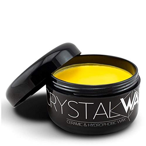 AutoFullCar - Cire Crystal Wax FullCarX 200 ml - Protection céramique hydrophobe, brillance professionnelle, revêtement haute dureté, remplit Swirls, Detailing