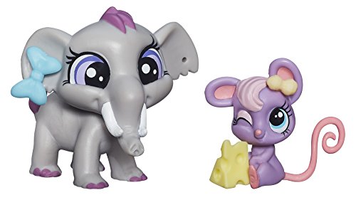 Littlest Pet Shop, Pet Pawsabilities, Fletcher von Trunk Teensie Fromage [Elephant & Mouse]