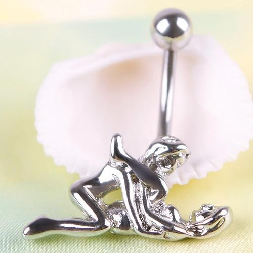 Sexy Lovers Navel Belly Ball Button Barbell Ring Body Piercing 01
