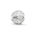 Produktbild Thomas Sabo Damen-Bead Lotusblüte Karma Beads 925 Sterling Silber Zirkonia weiß K0204-051-14
