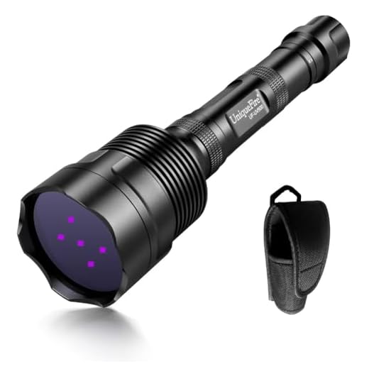 Professional 365nm UV Flashlight