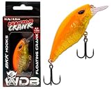 Angel-Berger Wild Devil Baits Phantom Crank 65 Wobbler (Red Devil)