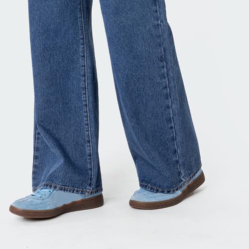 NUFIWI Women Y2k Baggy Jeans Low Waist Wide Leg Denim Pants Straight Leg Casual Loose Boyfriend Jean Pants Streetwear4