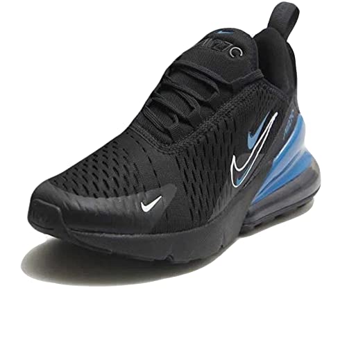 Nike Air Max 270 GS Trainers FB8032 Sneakers Schuhe (UK 6 US 6.5Y EU 39, Black Marina Blue White 001)
