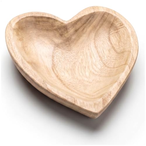CIOTOLA DECORATIVA: Questa graziosa ciotola decorativa a forma di cuore è così vintage da risultare quasi moderna come elemento d'arredo!