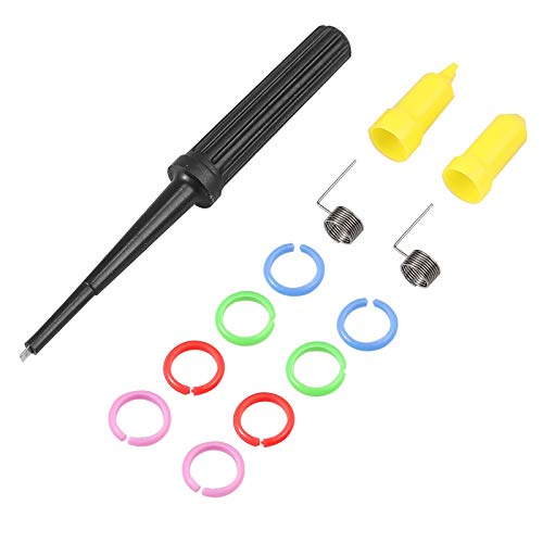 Proster 200Mhz Oscilloscope Probe Clip Scope Test Bnc End Probe P2200 10X/1X Black With Bnc To Mini Grabber & Adjust Tool Kits #TOP7