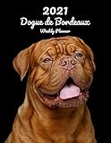  2021 Dogue de Bordeaux Weekly Planner: 14 Months  124 pages 8.5x11 in.  Diary  Organizer  Agenda  Appointment  Calendar  For Dog Lovers