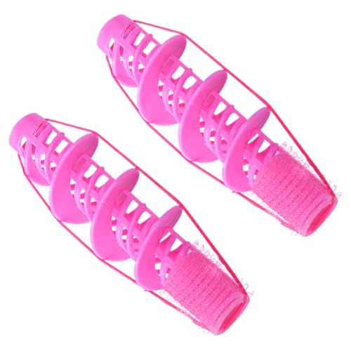 MAGICLULU Bigodini per Permanente 2 Pezzi Arricciacapelli per Donna senza Calore Rulli Flessibili per Chioma Mossi e Ricci Strumenti Fai da Te per Styling Chioma