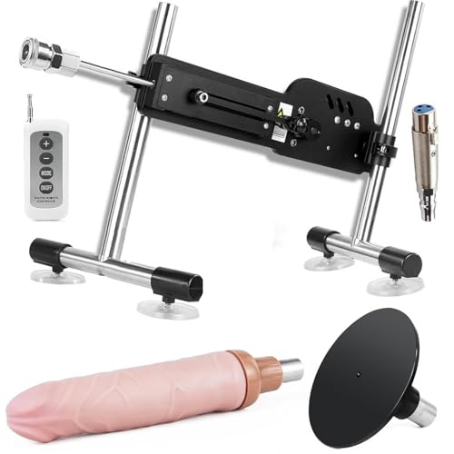 Machine a Sex Va Et Vient XXL avec double gode automatique et télécommande
