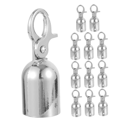 Clips de fixation métallique robustes en alliage pour corde de barrière
