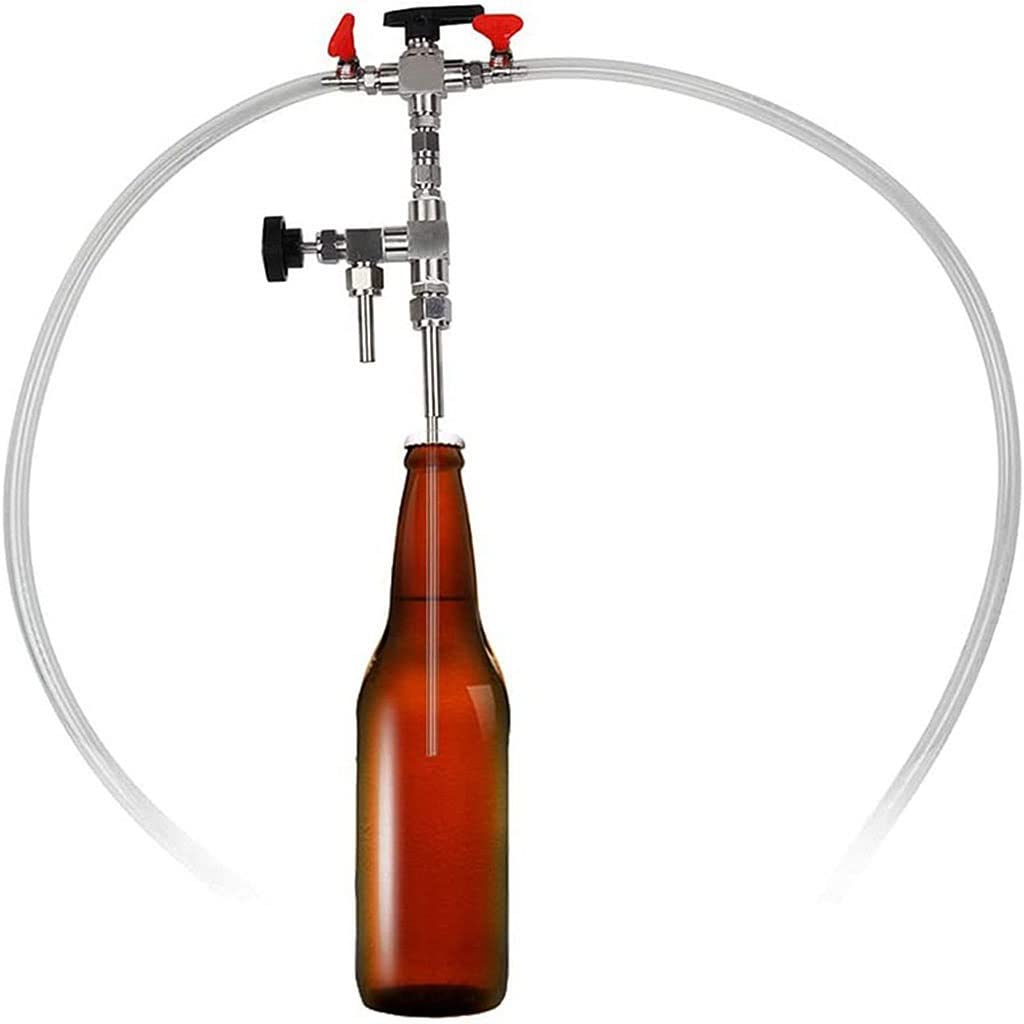 Bier Wintap Kraan Drank Plastic Ontschuimer Bierflesvuller voor PET 28mm fles Al