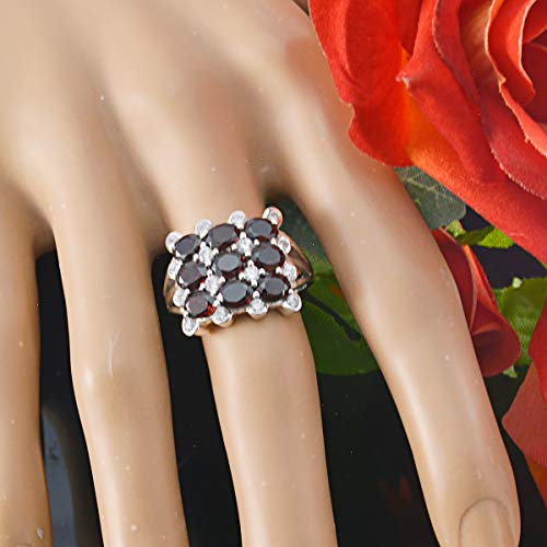 Bague en argent sterling 925 ajustable sans risque d'allergie - 3