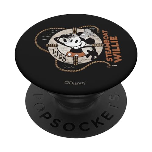 PopSockets Disney PopGrip Willie D100 lot de 100 pour sécuriser vos selfies en voyage