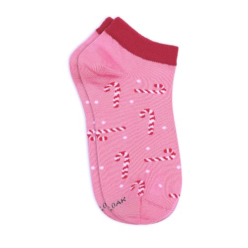 Image of Mint & Oak Low Cut Ankle Women Socks, Christmas Gift Quirky Socks For Friends, Cute Funky Socks, Christmas Secret Santa Gifts For Women
