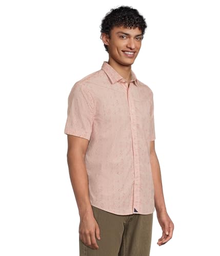 UNTUCKit Men's Stretch Cotton Short Sleeve Coldwell Shirt2