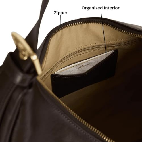 Image of Hobo Shoulder Bag for Women - Soft PU Leather Slouchy Tote Purse | Casual Lightweight Handbag for Work, Travel & Everyday Use