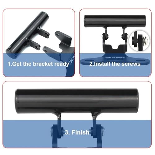 Pince de guidon moto Triumph Rocket 3 support telephone stable