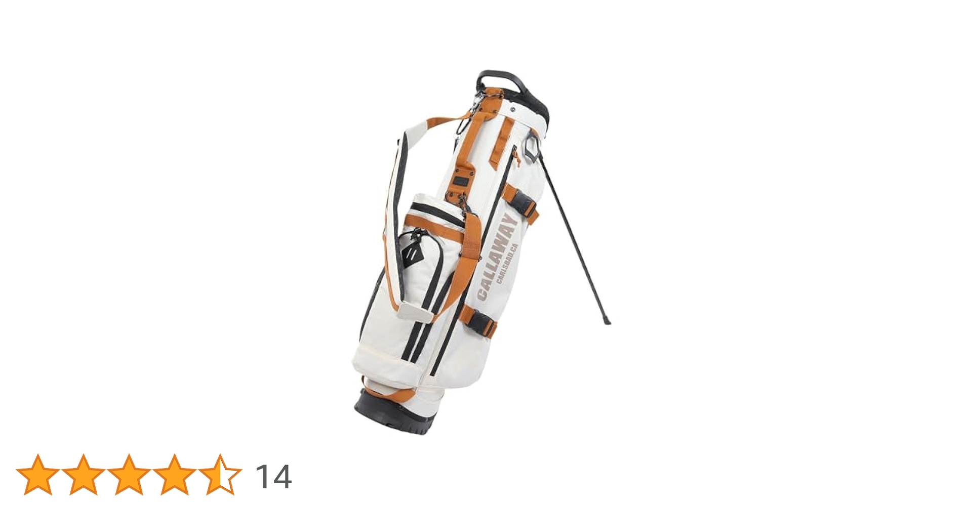 callaway キャロウェイ　レイドバック　スタンド　キャディバッグ　ベージュ キャロウェイ Callaway キャディバッグ レイドバック スタンド