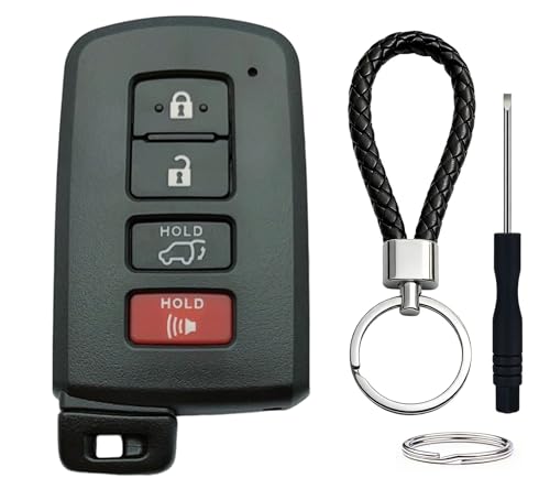Carcasa de repuesto para llave de coche Toyota Sequoia con mando a distancia