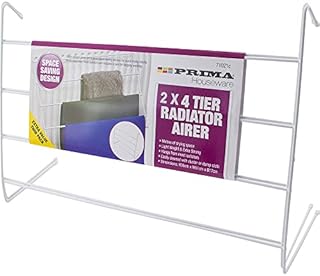 New 4 Tier Radiator Airer Dry Clothes Drying Rack Hang Lightweight Towel Laundry