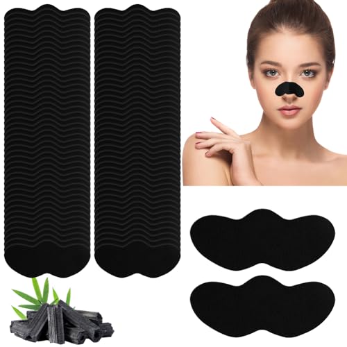 ACWOO Nose Strips, 90Pcs Pore Strips for Blackheads, Deep Cleansing Blackhead Remover Pore Strips, Nose Blackhead Remover Strips for Draws Out Dirt & Excess Oil, Unclogs Pores