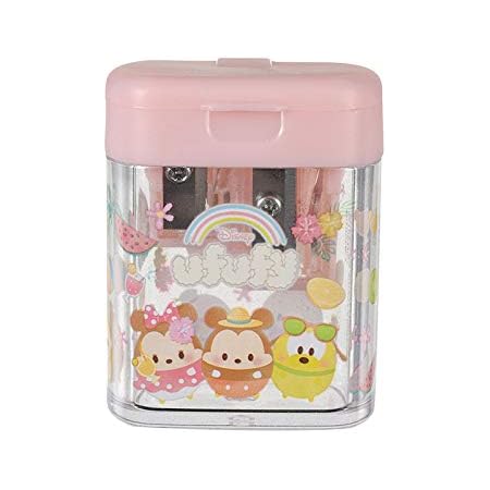 Amazon ディズニーストア 公式 Disney Ufufy ウフフィ えんぴつ削り ダブル ディズニーキャラクター サマー 鉛筆削り 文房具 オフィス用品