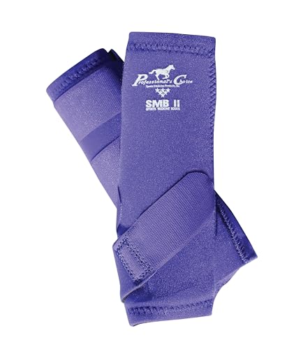 Professional's Choice Equine SMBII Sports Medicine Boots | Sold in Pairs | Purple | Medium