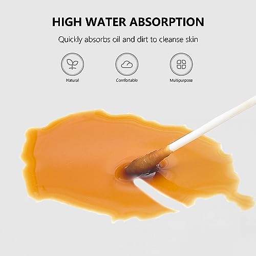 Image of 900pcs Precision Cotton Swabs, Pointed&Flattened Tip Cosmetic Applicators
