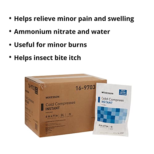McKesson-Cold-Compress-Instant-Cold-Pack-Disposable-6-in-x-9-in-1-Count-24-Packs-24-Total