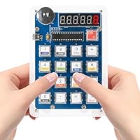 6-Bit-Löt Bausatz DIY Lötübungssatz mit LED-Anzeige Elektronik-Bausatz für Computerunterricht Praktische Ausbildung Übung Lötprojekte.