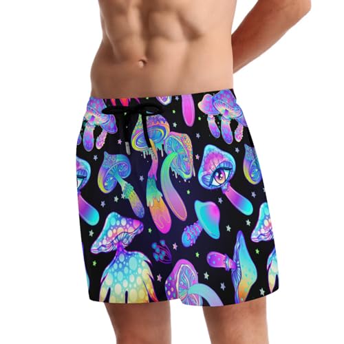 KSLIDS Mens Swim Trunks with Compression Liner 2-in-1 Swimming Shorts 5 inch Inseam Quick Dry Beach Board Shorts3
