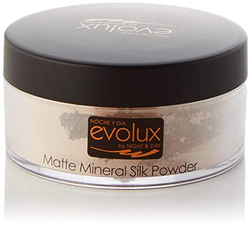 Polvo Suelto Matizador Traslucido, Color N.53 Claro, Evolux Matte Mineral Silk Powder...