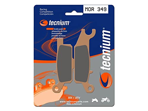 Plaquettes de frein TECNIUM Racing MX/Quad métal fritté MOR349