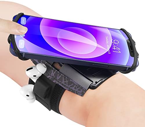 newppon Armband Cell Phone Holder : Reflective & Adjustable Wristband Strap Arm Bands Case for iPhone 14 13 12 11 Mini Pro Max Xs Plus Samsung Galaxy Pixel Google for Workout Exercise Sports Jogging