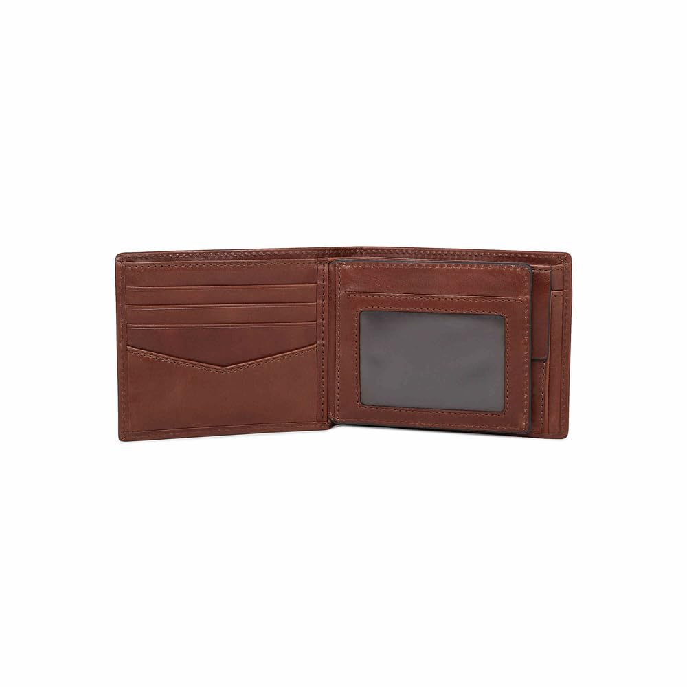 Fossil Herren Ryan Leather Bifold Geldbörse 11,43 cm L x 2,54 cm B x 9,525 cm H