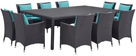 Convene 11 Piece Outdoor Patio Dining Set