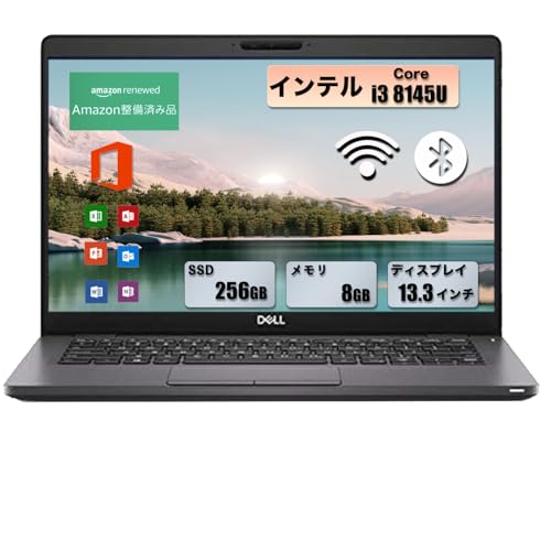 �y�����ςݕi�z�m�[�g�p�\�R�� �f�� Latitude 5300 ��8����C���e�� Core i3-8145u(1.6GHz)/������8GB/SSD256GB/13.3�C���`/Windows 11��office 2019����/HDMI/TYPE-C/WIFI