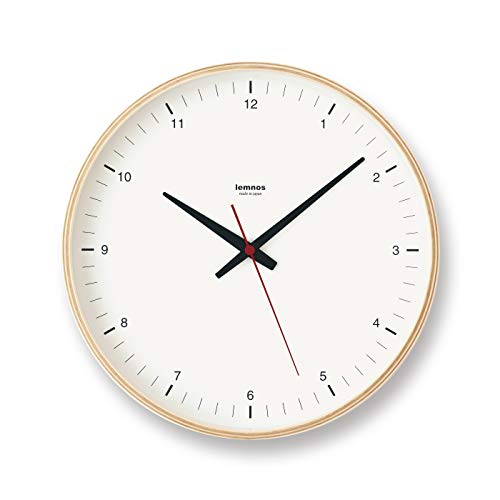 レムノス Plywood clock T1-017(1) (時計) 価格比較 - 価格.com