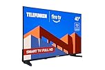 Telefunken 40FTV825, 40 Pulgadas Full HD, Smart TV Fire OS, HDR10, Alexa Integrado, Control por Voz, Dolby Audio, Apple AirPlay, Bluetooth