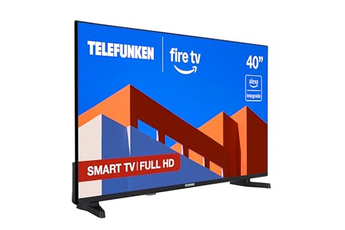 Telefunken 40FTV825, 40 Pulgadas Full HD, Smart TV Fire...
