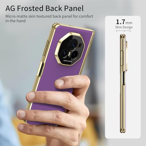 Étui pliable Honor Magic V3 violet avec film écran AG