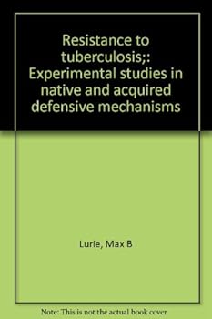 Hardcover Resistance to tuberculosis;: Experimental studies in native and acquired defensive mechanisms Book