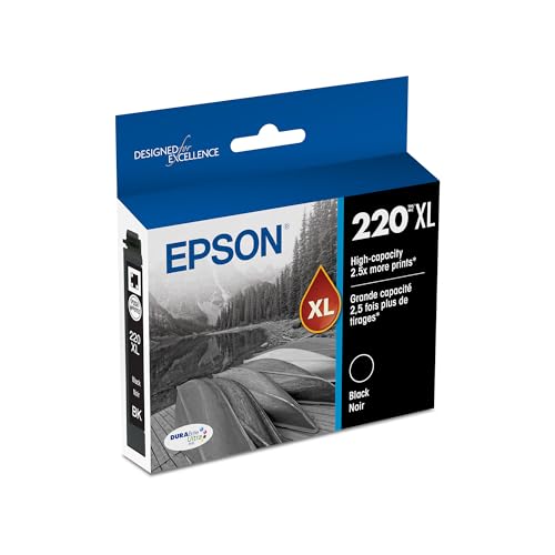 Epson 220XL Genuine High Capacity Black Ink Cartridge T220XL120 - image 1