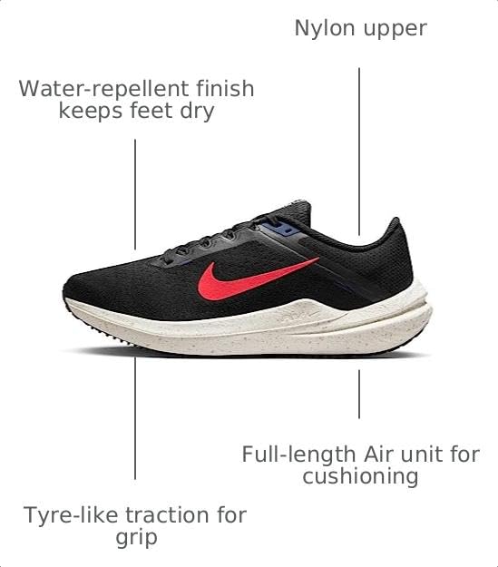 Image of Nike Men's Air Winflo 10 Trainers | Road Running Shoes