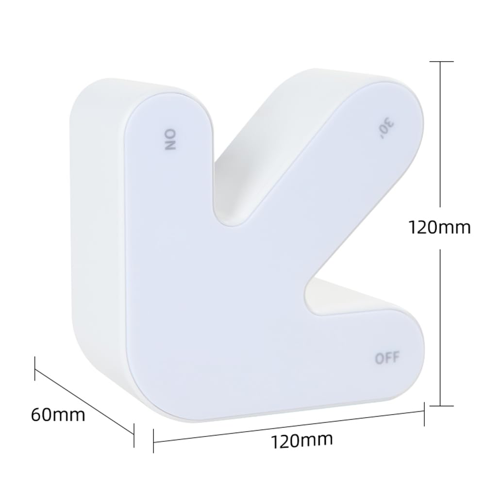 KEYQEEN Insegna al Neon LED USB con Freccia all'Ingresso della Toilette, luci al Neon WC Unisex Personalizzate per la Decorazione della Parete dell'indicatore del Bagno del Bagno,Right,50x19cm