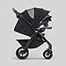 Chicco Bravo Primo ClearTex Trio Travel System, Bravo Primo Quick-Fold Stroller with Chicco KeyFit Max Zip ClearTex Infant Car Seat, Car Seat and Stroller Combo | Somerset/Black