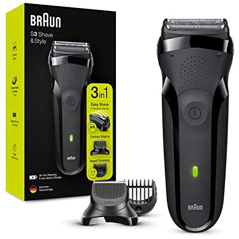 Braun Series 3 Afeitadora Eléctrica Hombre 3 en 1 Cover